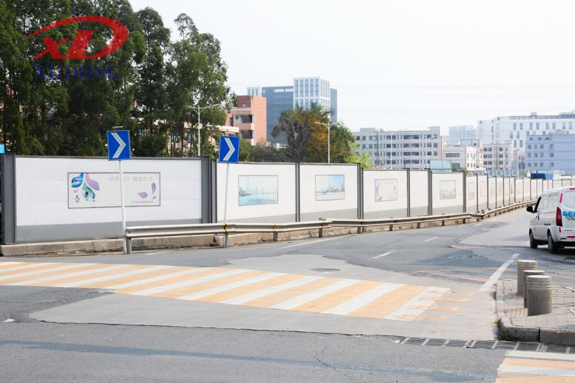 規(guī)范使用工程圍擋，筑好城市“安全墻”